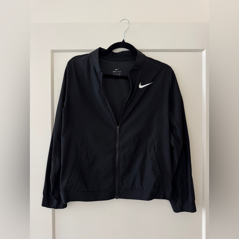 Nike Black Dri-FIT Zipper Jacket